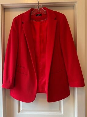 Wallis Bright Red Tailored Blazer